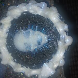 Skull and Bones Decorative Resin Ashtray